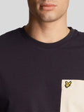 Lyle & Scott T-shirt Uomo TS831VOG Marina Scura/cove - Blu