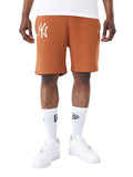 New Era Shorts Sportivi New York Yankees Uomo 60435543 Med Brown - Marrone