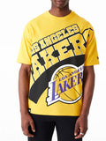 New Era T-shirt Los Angeles Lakers Uomo 60502583 Dark Yellow - Giallo