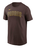 Nike T-shirt San Diego Padres Uomo N199-20Q-PYP - Marrone