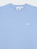 Obey T-shirt Lowercase Pigment Uomo 131080353 Hydrangea - Celeste