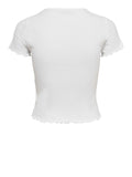 Only T-shirt Emma Donna 15201206 White - Bianco