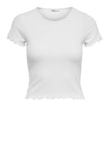 Only T-shirt Emma Donna 15201206 White - Bianco