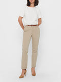 Only Pantalone Chino Donna 15218519 Humus - Beige