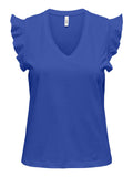 Only T-shirt Donna 15252469 - Blu