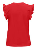 Only T-shirt Donna 15252469 - Rosso