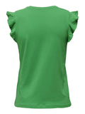 Only T-shirt Donna 15252469 Green Bee - Verde