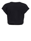 Only T-shirt May Life Cropped Donna 15252470 Black - Nero