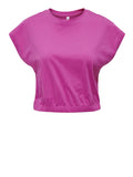 Only T-shirt Donna 15252470 Raspberry Rose - Fuxia