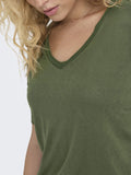 Only T-shirt Donna 15257390 Kalamata - Verde