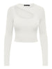 /enonly pullover donna 15311084 cloud dancer bianco 1995089