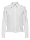 Only Camicia Casual Donna 15313165 Bright White - Bianco