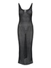 only vestito longuette donna 15315280 black nero 6273270