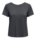 Only T-shirt Donna 15315576 Iron Gate - Grigio