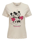 Only T-shirt Donna 15317991 Pumice Stone - Avorio