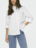 Only Camicia Casual Donna 15319038 Cloud Dancer - Bianco