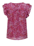 Only Top Donna 15320511 Fuchsia Purple Josefina Graphi - Fuxia