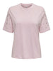 only t shirt donna 15324847 pirouette sleeve detail rosa 9134605