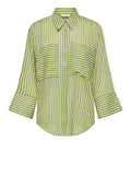 Only Camicia Casual Camicia Donna 15324978 Green/cloud - Verde