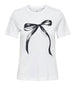 only t shirt donna 15327666 bright white bow bianco 116908