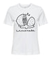 only t shirt donna 15327666 bright white lemonade bianco 6081916