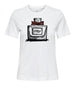 only t shirt donna 15327666 bright white perfume bianco 9637729