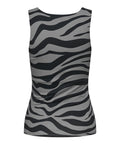 Only Top Donna 15330420 December Sky Black Zebra - Grigio