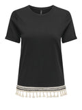 Only T-shirt Donna 15337710 Black - Nero