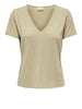 /enonly jdy t shirt donna 15291587 pale khaki glitter oro 1209650