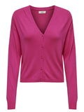 Only JdY Cardigan Donna 15317402 Fuchsia Purple - Fuxia