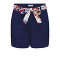 Only JdY Shorts Donna 15321024 Sky Captain Aop Belt - Bianco