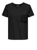 Only JdY T-shirt Donna 15322073 Black - Nero