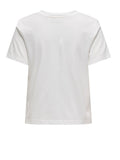 Only JdY T-shirt Donna 15322073 Cloud Dancer - Bianco