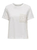 /enonly jdy t shirt donna 15322073 cloud dancer bianco 3064759