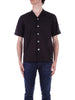 paolo pecora camicia casual uomo pp1008 nero 8658014