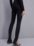 Patrizia Pepe Leggings Donna 8P0574J129 - Nero