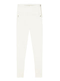 Patrizia Pepe Pantalone Slim Donna CP0367DS04 - Bianco