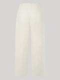 Pepe Jeans Pantalone Palazzo Mae Donna PL211740 - Bianco