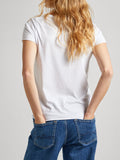 Pepe Jeans T-shirt Jury Donna PL505829 - Bianco