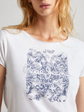 Pepe Jeans T-shirt Jury Donna PL505829 - Bianco