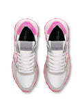 Philippe Model Sneakers TKLDWN04 Fucsia Donna A006123 - Bianco