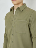 Richmond Camicia Casual Milgat Uomo UMP24019CA - Verde