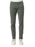 Roy Rogers Pantalone Chino New Rolf Uomo RRU013C9250112 Leaf - Verde