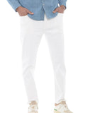 Roy Rogers Jeans Slim Dapper Plain Uomo RRU90007P4150112 White - Bianco