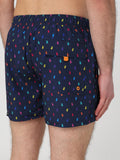 Save The Duck Shorts Mare Ademir Uomo DW1222M-SIPO18 Navy - Blu