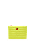 Solane Men's Clutch Bag DZ0560U-FLUO18 Fluo Green - Green