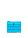 Save The Duck Borsa Pochette Solane Uomo DZ0560U-FLUO18 Fluo Blu - Turchese