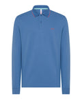 Sun68 Polo Small Stripes Uomo A34110 Avio - Blu