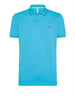 sun68 polo small stripes on collar s s uomo a34113 turchese 3065198