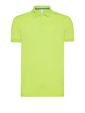 Sun68 Polo Small Stripes On Collar S/S Uomo A34113 Lime - Giallo